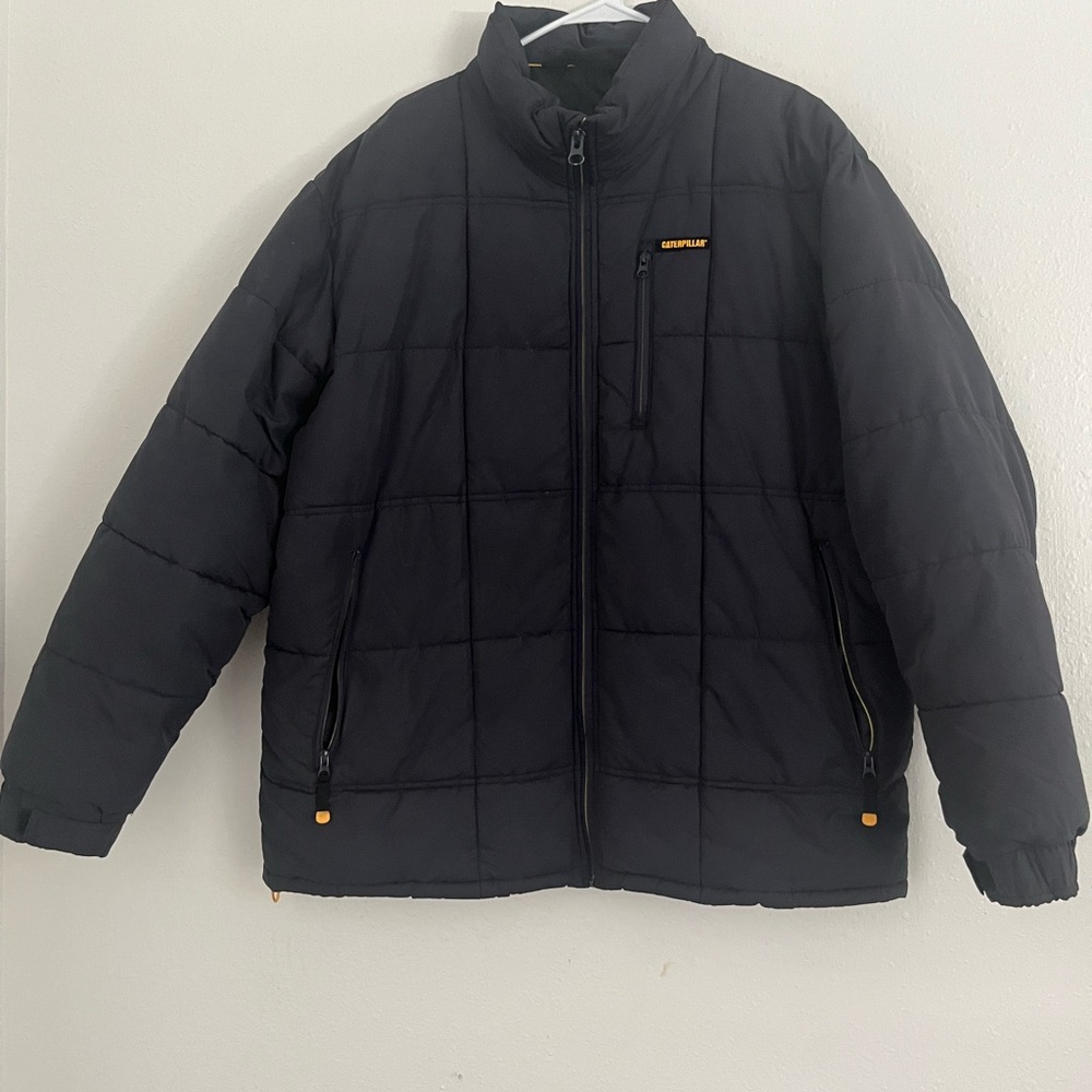Caterpillar Men's Navy Blue Puffer Jacket